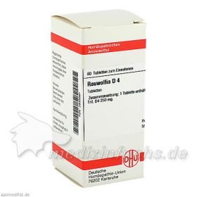 RAUWOLFIA D 4, 80 ST – PZN 2930097 из Германии