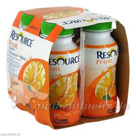 Resource Fruit Orange, 4X200 ML – PZN 3276642 из Германии