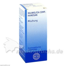 RAUWOLFIA COMP. HANOSAN, 50 ML – PZN 3379218 из Германии