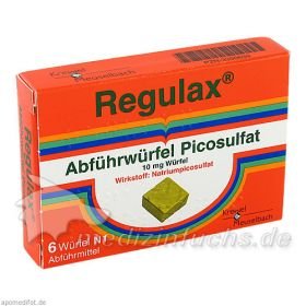 Regulax Abführwürfel Picosulfat, 6 ST – PZN 3390639 из Германии