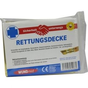 Rettungsdecke 160x210cm Gold/Silber, 1 ST – PZN 3694322 из Германии
