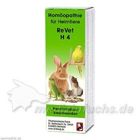 REVET H 4 Globuli f.Heimtiere, 10 G – PZN 3694776 из Германии