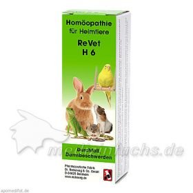 REVET H 6 Globuli f.Heimtiere, 10 G – PZN 3694799 из Германии
