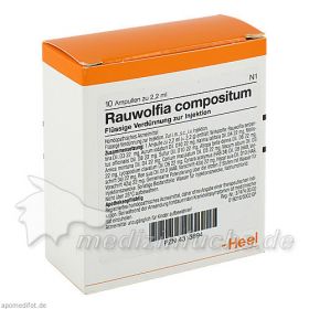 RAUWOLFIA COMP, 10 ST – PZN 4313894 из Германии