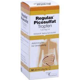 REGULAX PICOSULFAT TROPFEN, 20 ML – PZN 4687376 из Германии