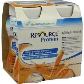 Resource Protein Drink Aprikose, 4X200 ML – PZN 4910420 из Германии