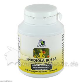 Rhodiola Rosea 200mg Vegi Kapseln, 120 ST – PZN 5033949 из Германии