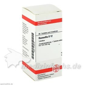 RAUWOLFIA D12, 80 ST – PZN 7178712 из Германии