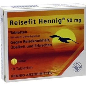 Reisefit Hennig Tabletten, 10 ST – PZN 7495418 из Германии