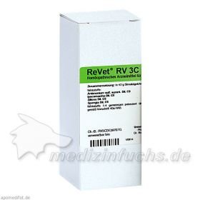 REVET RV 3C Globuli vet., 42 G – PZN 8762181 из Германии