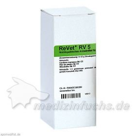 REVET RV 5 Globuli vet., 42 G – PZN 8762264 из Германии