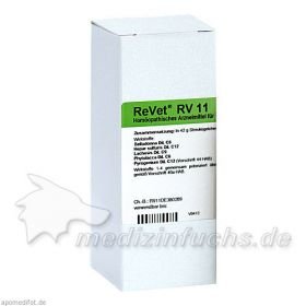 REVET RV 11 Globuli vet., 42 G – PZN 8762442 из Германии