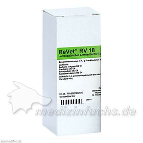 REVET RV 18 Globuli vet., 42 G – PZN 8762666 из Германии