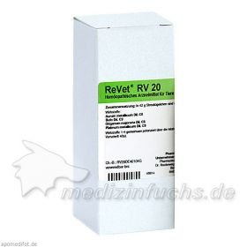 REVET RV 20 Globuli vet., 42 G – PZN 8762703 из Германии