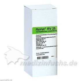 REVET RV 25 Globuli vet., 42 G – PZN 8762838 из Германии
