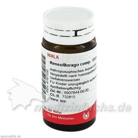 RENES/BORAGO COMP, 20 G – PZN 8787330 из Германии