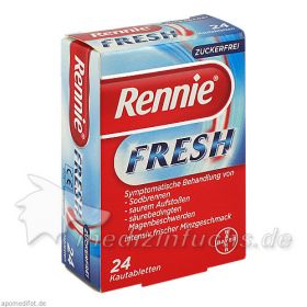 RENNIE Fresh Kautabletten, 24 ST – PZN 9543481 из Германии