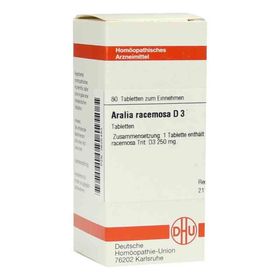 Aralia Racemosa D 3 Tabletten (80 stk) – PZN 2625483 из Германии
