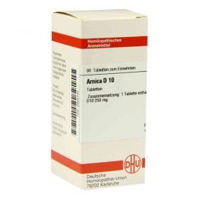 Arnica D 10 Tabletten (80 stk) – PZN 2625744 из Германии