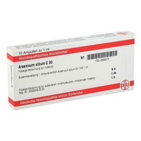 Arsenicum Album C 30 Ampullen (10X1 ml) – PZN 2826075 из Германии