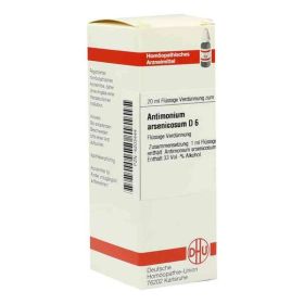 Antimonium Arsenicosum D 6 Dilution (20 ml) – PZN 4203444 из Германии