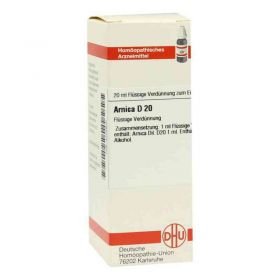 Arnica D 20 Dilution (20 ml) – PZN 4204900 из Германии