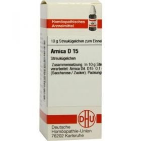 Arnica D 15 Globuli (10 g) – PZN 4205041 из Германии
