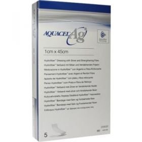 Aquacel Ag 1x45 cm Tamponade mit Verstärkungsfasern (5 stk) – PZN 6581848 из Германии