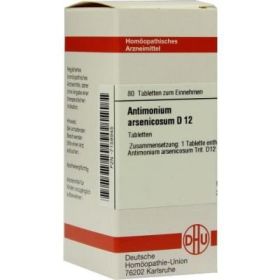 Antimonium Arsenicosum D 12 Tabletten (80 stk) – PZN 7158945 из Германии