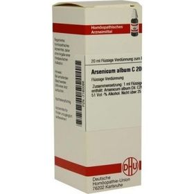 Arsenicum Album C 200 Dilution (20 ml) – PZN 7160066 из Германии