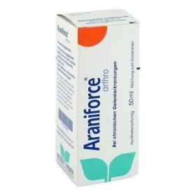 Araniforce arthro Tropfen zum Einnehmen (50 ml) – PZN 9466970 из Германии