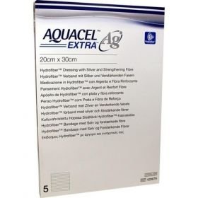 AQUACEL Ag+ Extra 20X30CM, 5 ST – PZN 10203833 из Германии