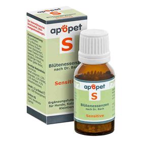 Apopet S sensitive Blütenessenzen noctu Dr.Bach Globuli  (12 g) – PZN 10355454 из Германии