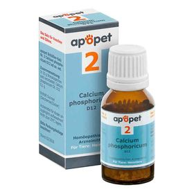 Apopet Schüssler-salz Nummer 2  Calcium phosphoricum D  12 veter (12 g) – PZN 11685567 из Германии