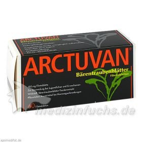 Arctuvan Bärentrauben, 60 ST – PZN 1532302 из Германии