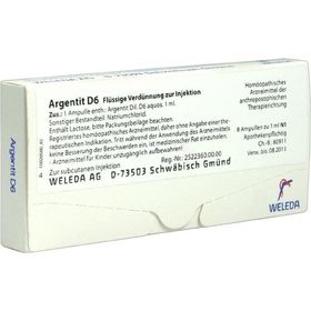 ARGENTIT D 6, 8 ST – PZN 1617808 из Германии