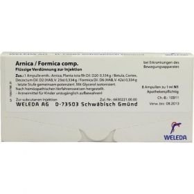 ARNICA FORMICA COMP, 8X1 ML – PZN 1618529 из Германии