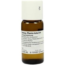ARNICA PLANTA TOTA D 4, 50 ML – PZN 1628887 из Германии