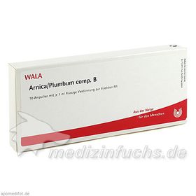 ARNICA/PLUMBUM COMP B, 10X1 ML – PZN 1750714 из Германии