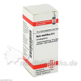 APIS MELLIFICA D 4, 10 G – PZN 1757432 из Германии