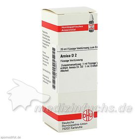 ARNICA D 2, 20 ML – PZN 1758271 из Германии