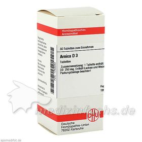 ARNICA D 3, 80 ST – PZN 1758383 из Германии