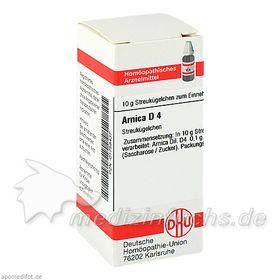 ARNICA D 4, 10 G – PZN 1758437 из Германии