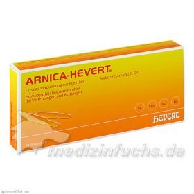 ARNICA HEVERT, 10 ST – PZN 2077484 из Германии