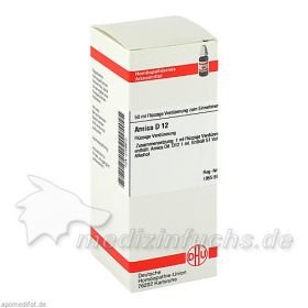 ARNICA D12, 50 ML – PZN 2108612 из Германии