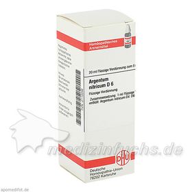 ARGENTUM NITR D 6, 20 ML – PZN 2110046 из Германии