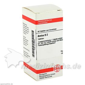 ARNICA D 2, 80 ST – PZN 2110253 из Германии