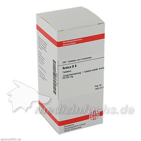 ARNICA D 6, 200 ST – PZN 2110365 из Германии