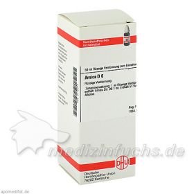 ARNICA D 6, 50 ML – PZN 2110477 из Германии