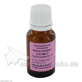 ARNICA C30, 15 G – PZN 2152719 из Германии